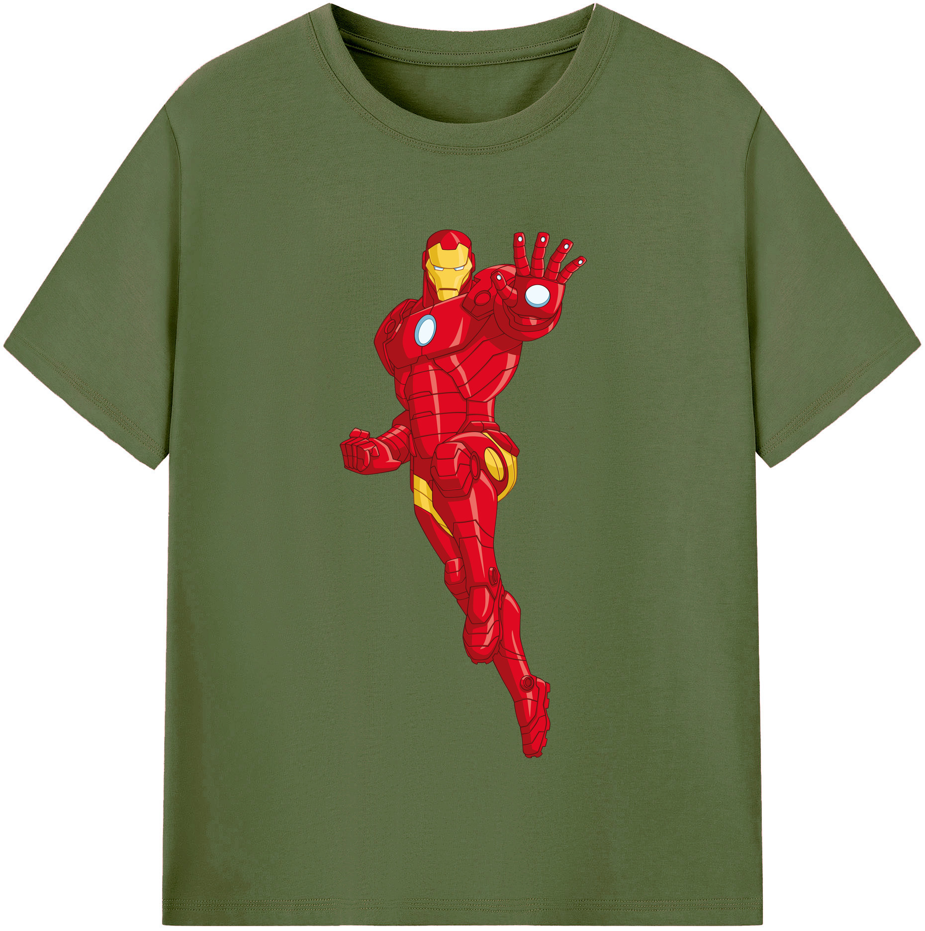 （画像用） アベンジャーズ The Avengers 綿100％半袖Tシャツ（フロントプリント）